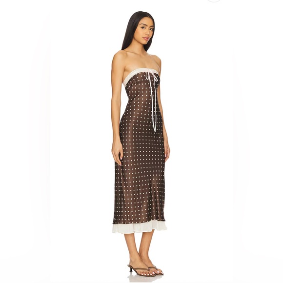 NWT Daisy Mae midi dress by For Love and Lemons - Picture 4 of 11